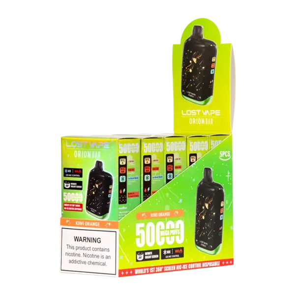 BUY 1 GET 1 FREE Kiwi Orange Orion Bar 50K | Vape Amazon India Lost Vape